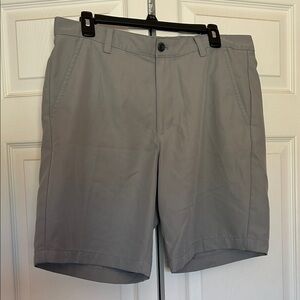 Men’s IZOD Performance Golf Shorts - 9” Length - Light Gray